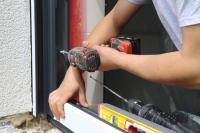 Fenster Montage durch den Fachhändler